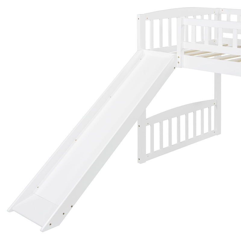 Loft Bed With Slide And Ladder