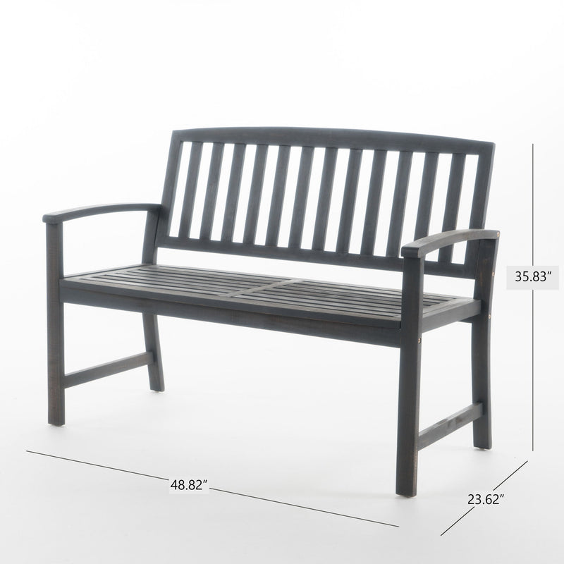 Farmhouse Style Loja Bench Indoor / Outdoor