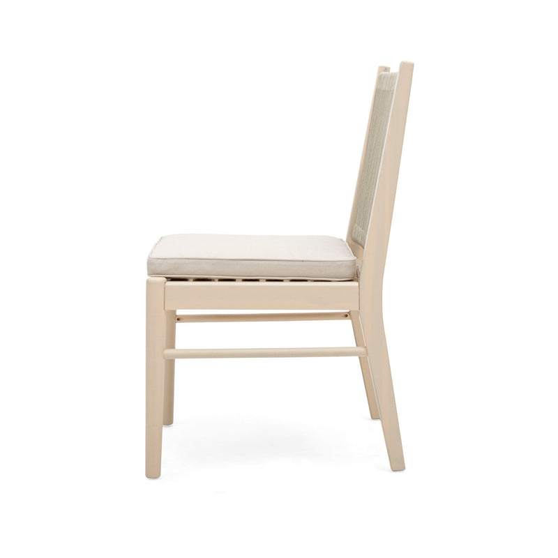 Cordoba - Dining Chair (Set of 2) Comfortable Armless Chairs - Beige