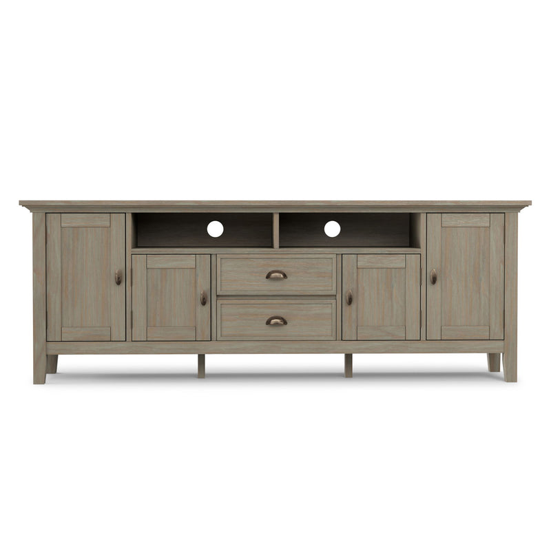 Redmond - TV Media Stand - Distressed Gray