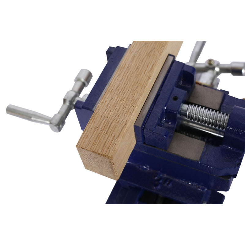 Industrial Quality Cross Slide Vise, Drill Press Metal Milling 2 Way X - Y