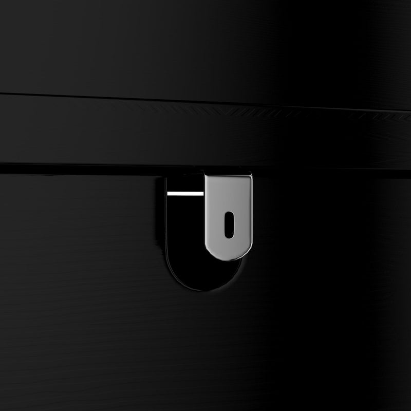 Storage Cabinet, Freestanding Curio Cabinet With Grid Doors & Drawer, Pantry Display Cabinet For Kitchen