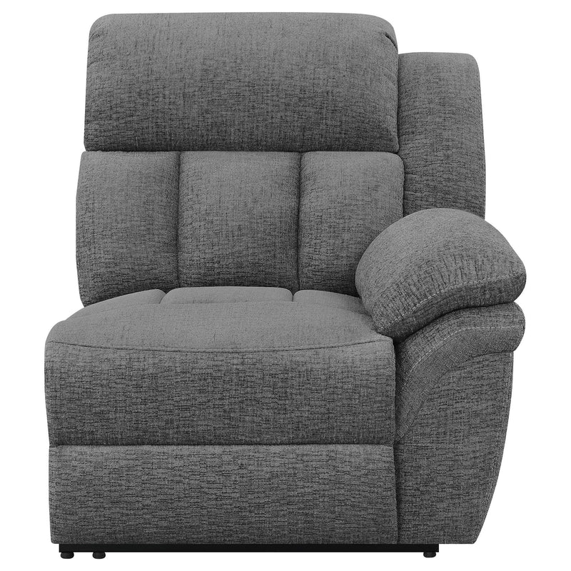Divine - 5 Piece Power Reclining Home Theater Seating Set With Memory Foam Cushions And Storage Consoles
