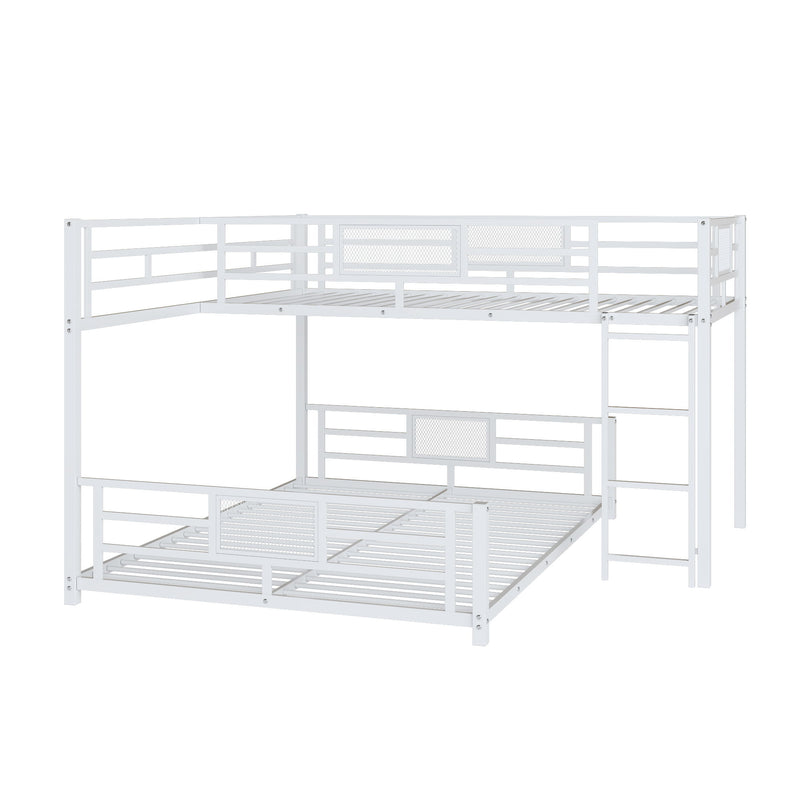 L-Shaped Bunk Bed