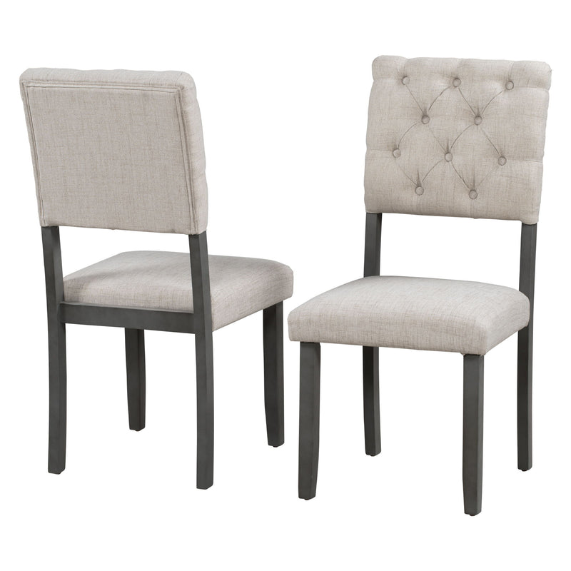 6 Piece Dining Set Retro Style