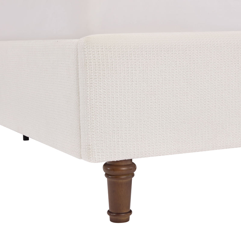 Harper - Tall Headboard Upholstered Bed / High Headboard / Elegant Simplicity / No Box Spring Needed