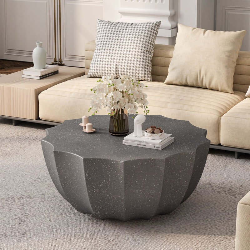 Modern Round Coffee Table For Indoor / Outdoor