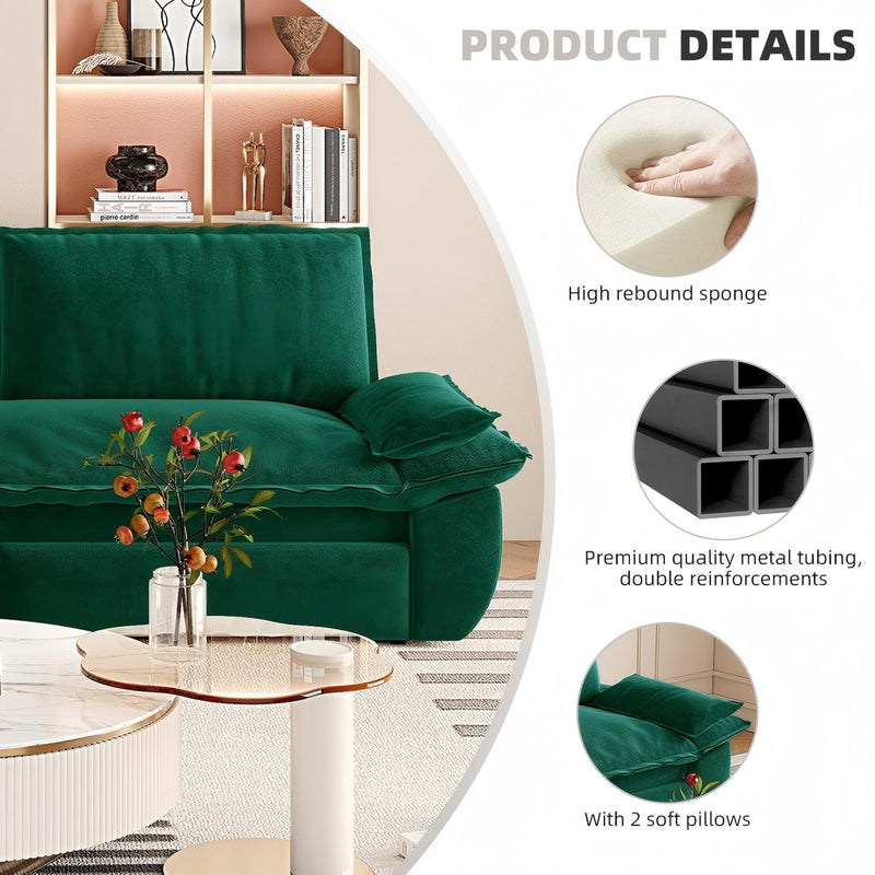 Queen Pull Out Bed, 3 In 1 Convertible Sleeper Sofa