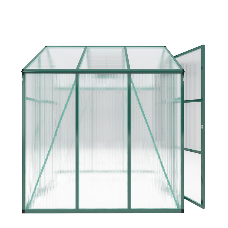 Polycarbonate Walk-In house, Raised Base For Outdoor In All Season