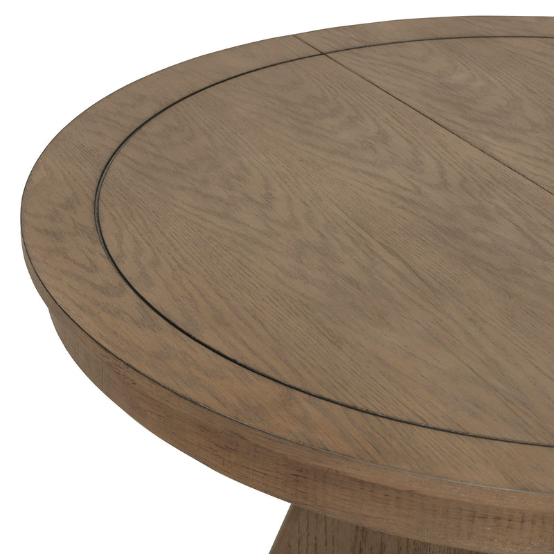 Extendable Dining Table With Sturdy Crossed Legs