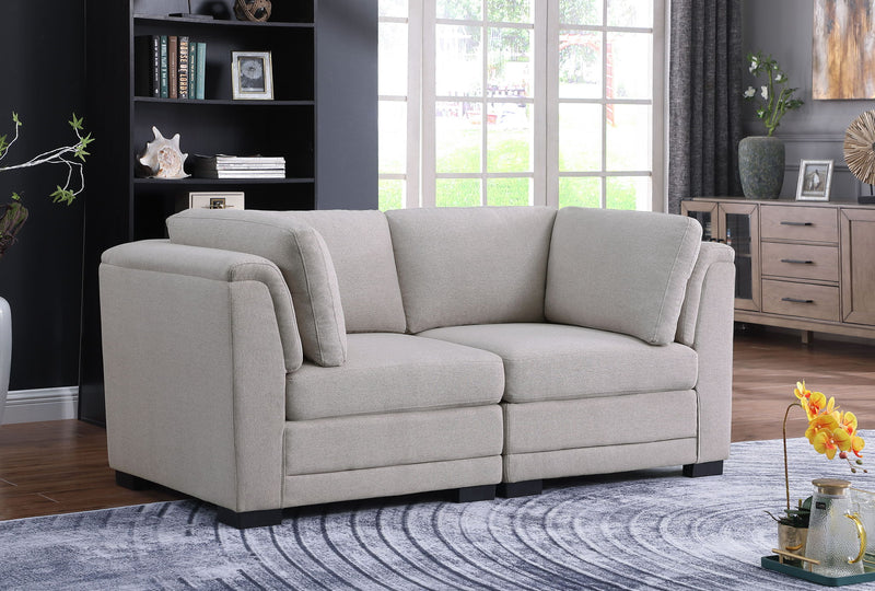 Kristin - Loveseat - Light Gray