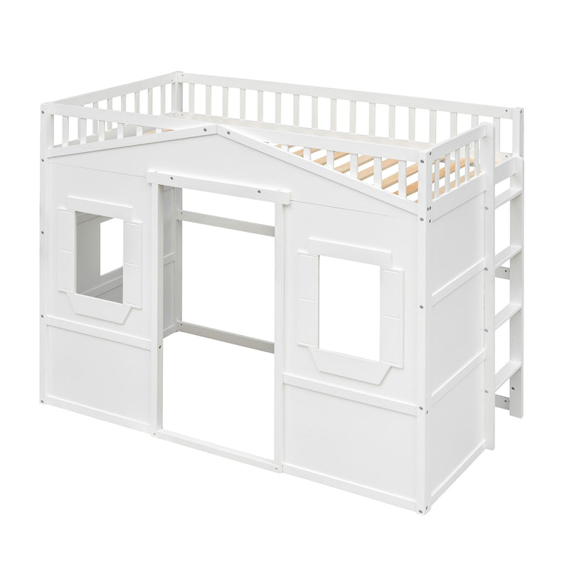 House Loft Bed With Ladder