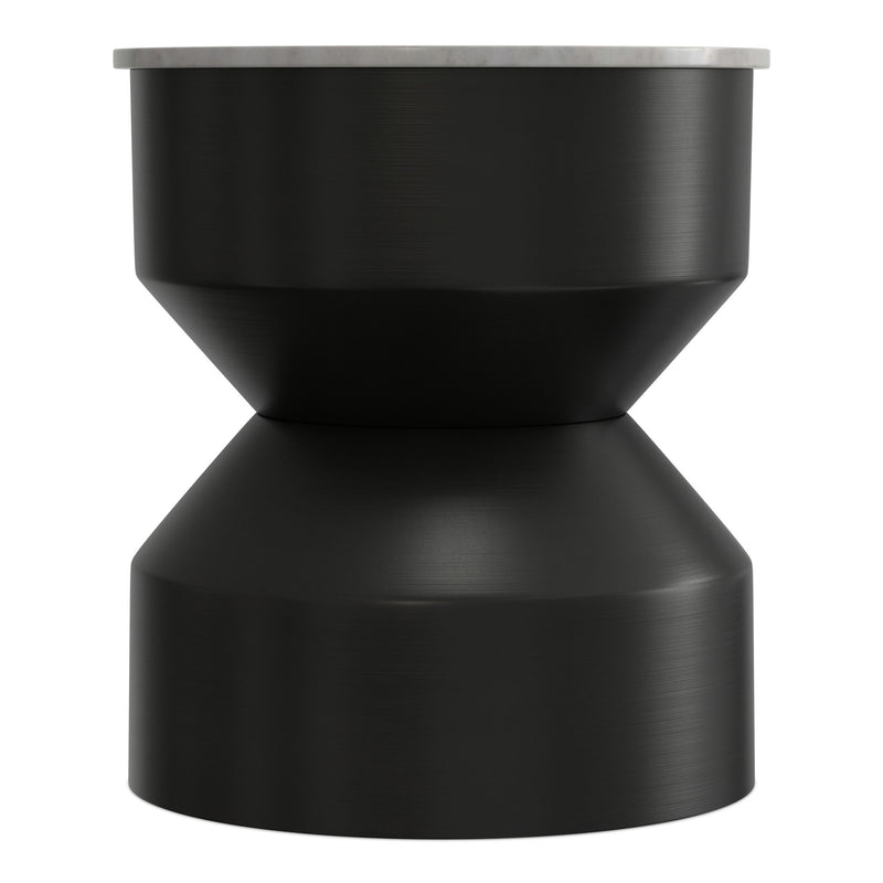 Maxine - Side Table - Black White
