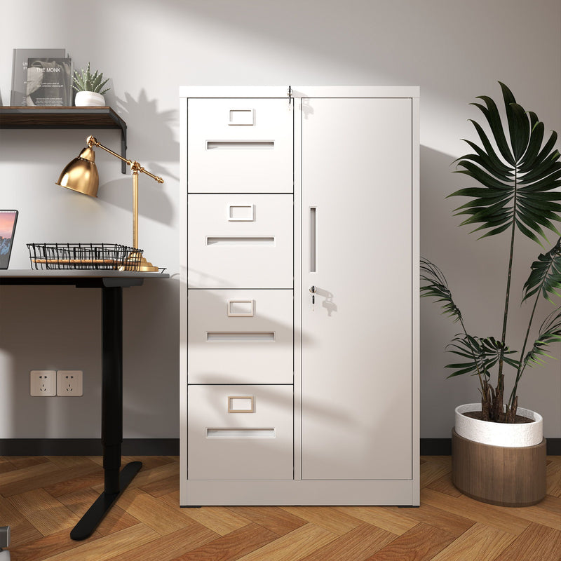 Storage Vertical Filing Cabinet With Lock