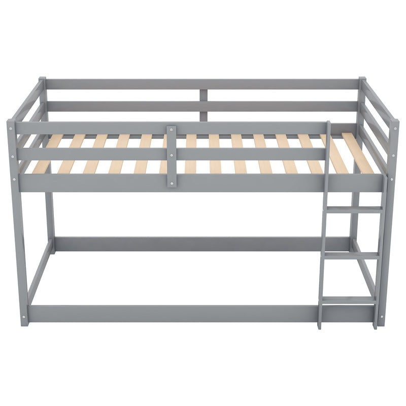 Floor Bunk Bed With Ladder