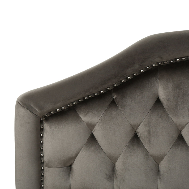 Kaarina - Contemporary Tufted Fabric Headboard