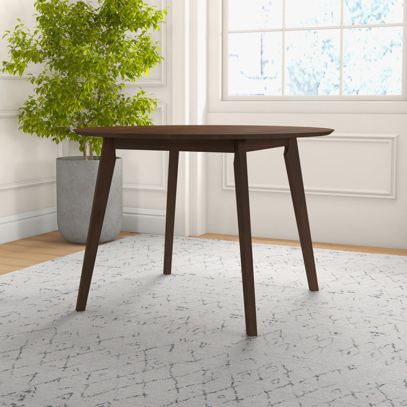 Lara - Dining Table (Walnut) - Brown