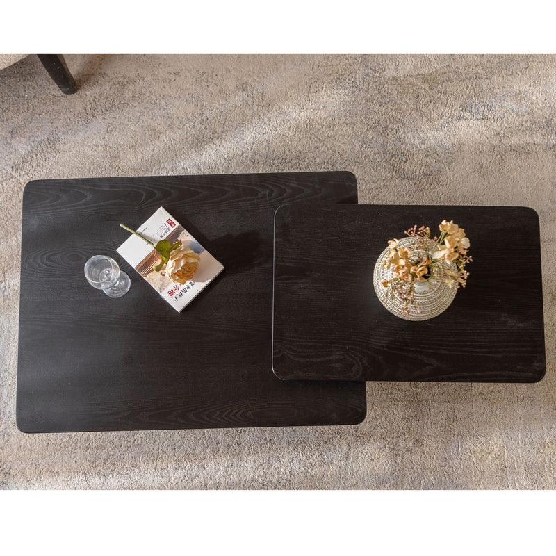 Square Coffee Table Set (Set of 2)