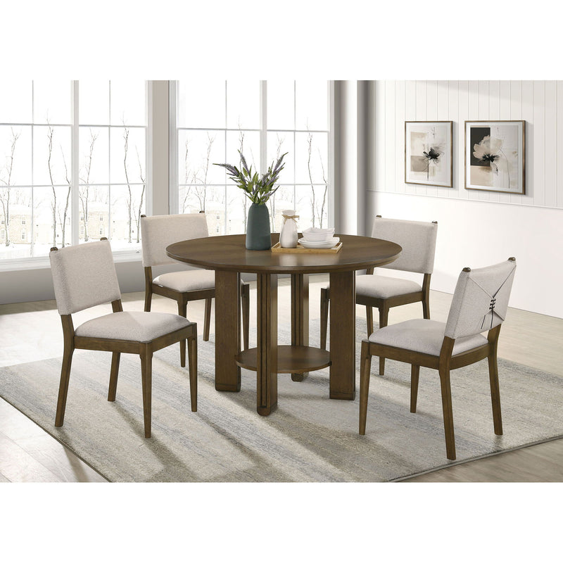 Crispin - Upholstered Dining Chair (Set of 2) - Brown