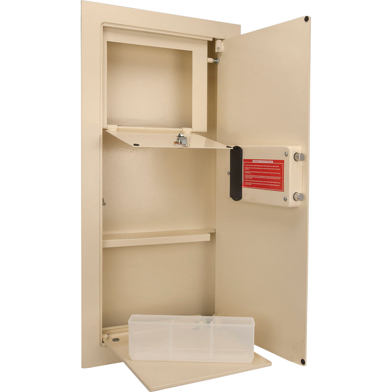 Durable Biometric Wall Safe