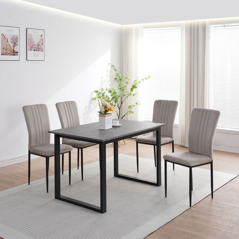 Velvet Dining Chairs For Dining Room (Set of 4)