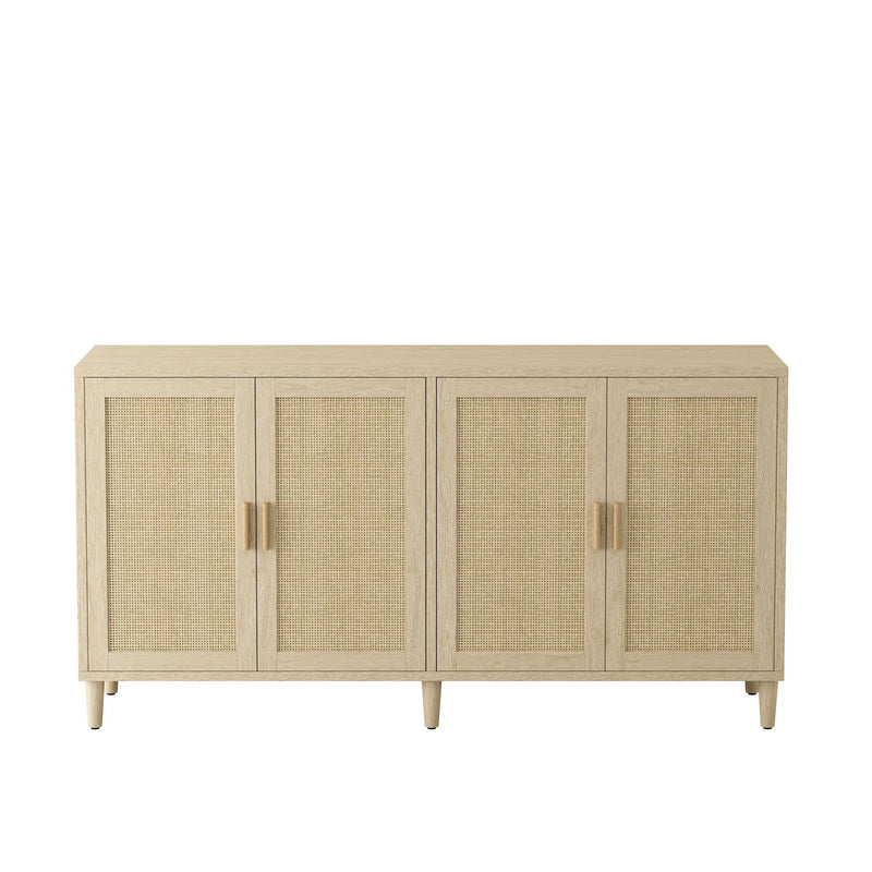 Buffet Cabinet With Adjustable Shelves For Kitchen