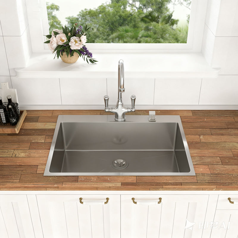 Topmount Stainless Steel Kitchen Sink