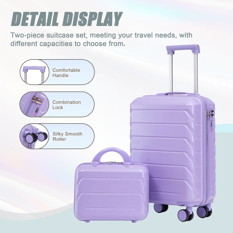 Spinner Luggage Set & Combination Lock