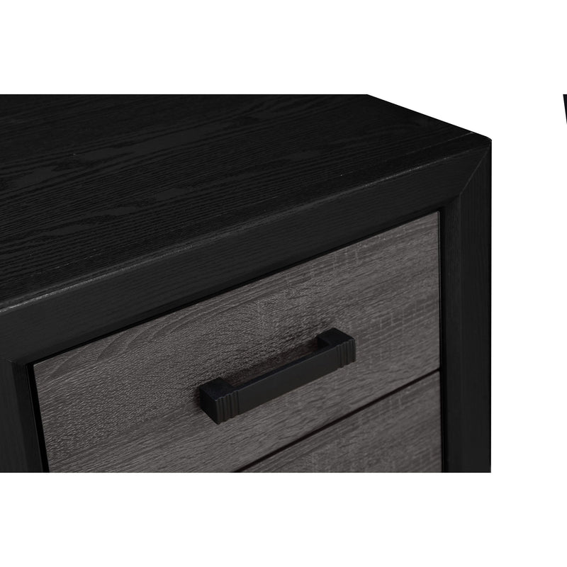 Soluto - Nightstand - Black / Gray