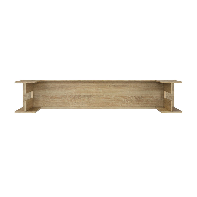 Farmhouse Style Extra Long Walnut Console Table