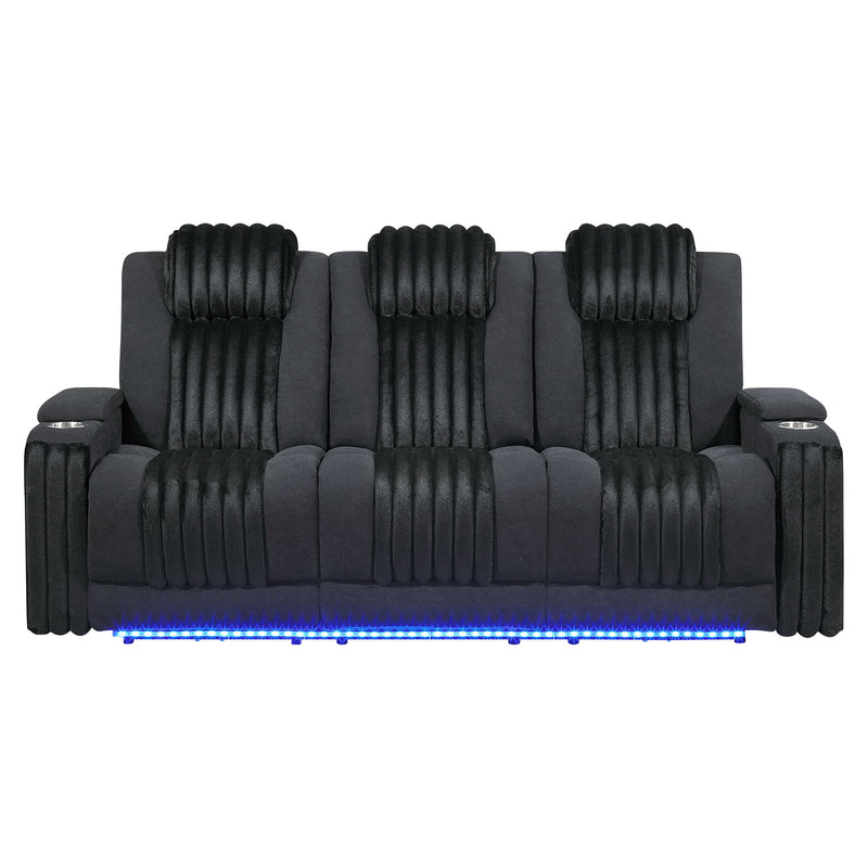 Duran - Power Reclining Sofa With Power Headrest
