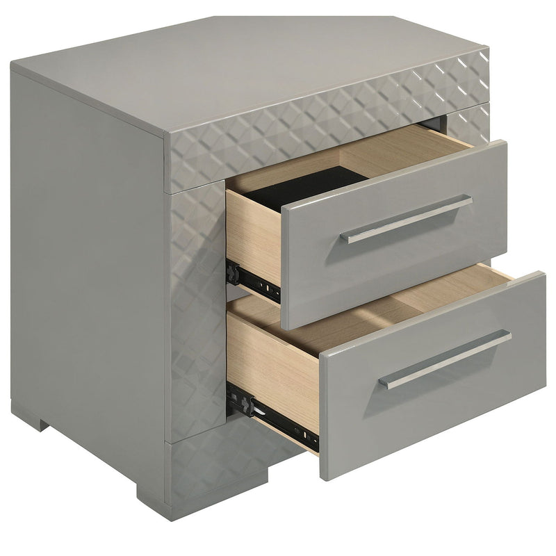 Pierce - Bedroom Set With LED Lighting