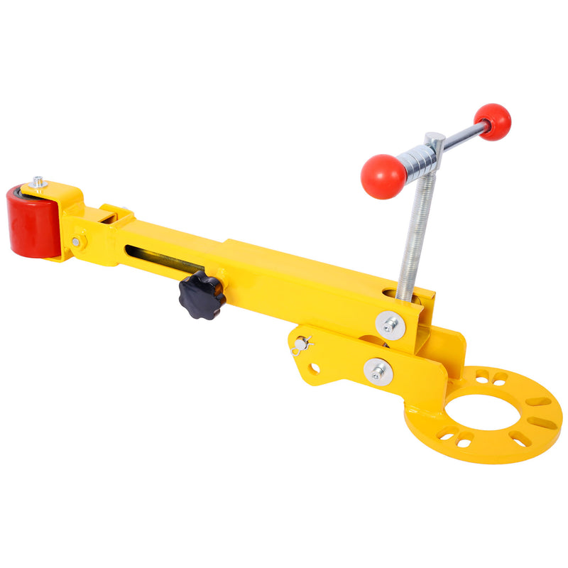 Auto Body Fender Roller Tool For Lip Rolling And Wheel Arch Reforming - Yellow