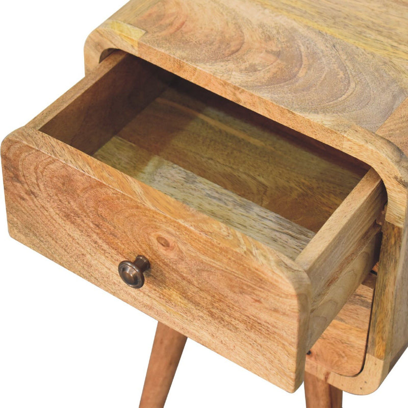 Curved Nightstand,
