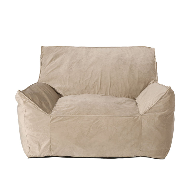 Allea - Bean Bag Chair With Armrests