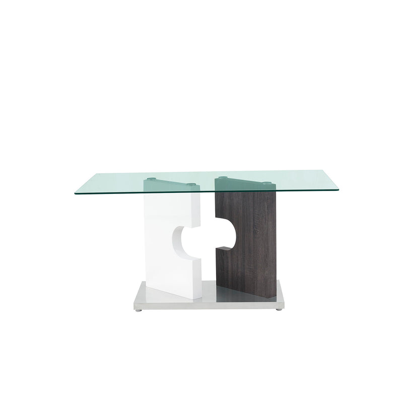 Iris - Dining Table - Gray