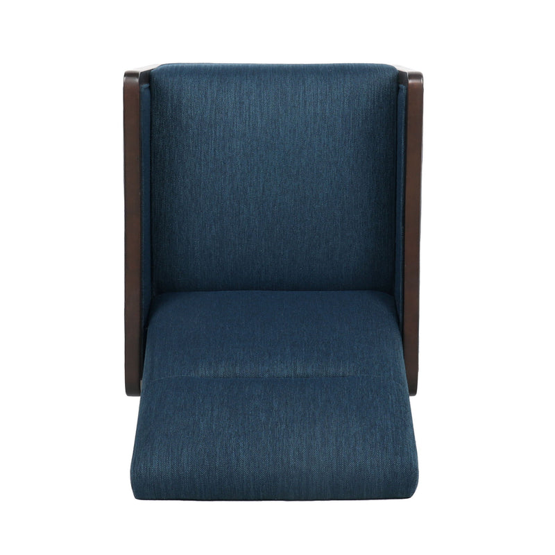 Drury - Contemporary Fabric Upholstered Pushback Recliner