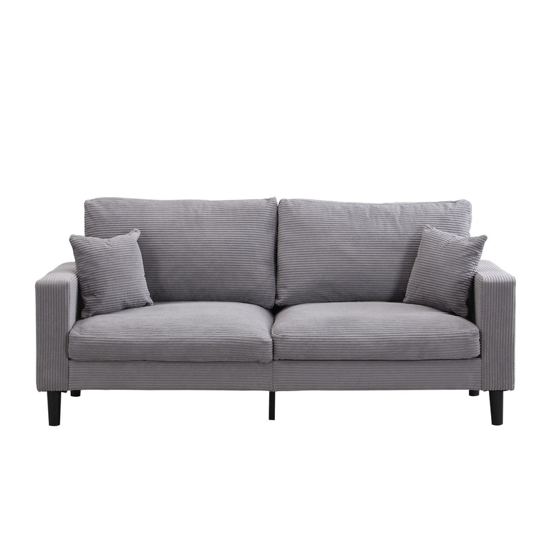 Modern Upholstered Resilience Three Seater Sofa