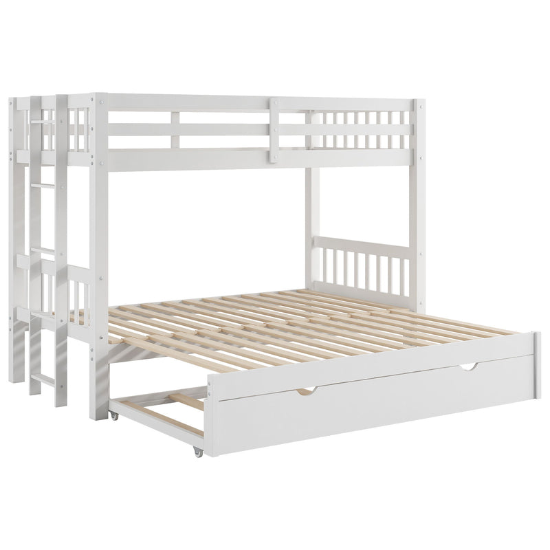 Smooth Mobility Bunk Bed With Trundle