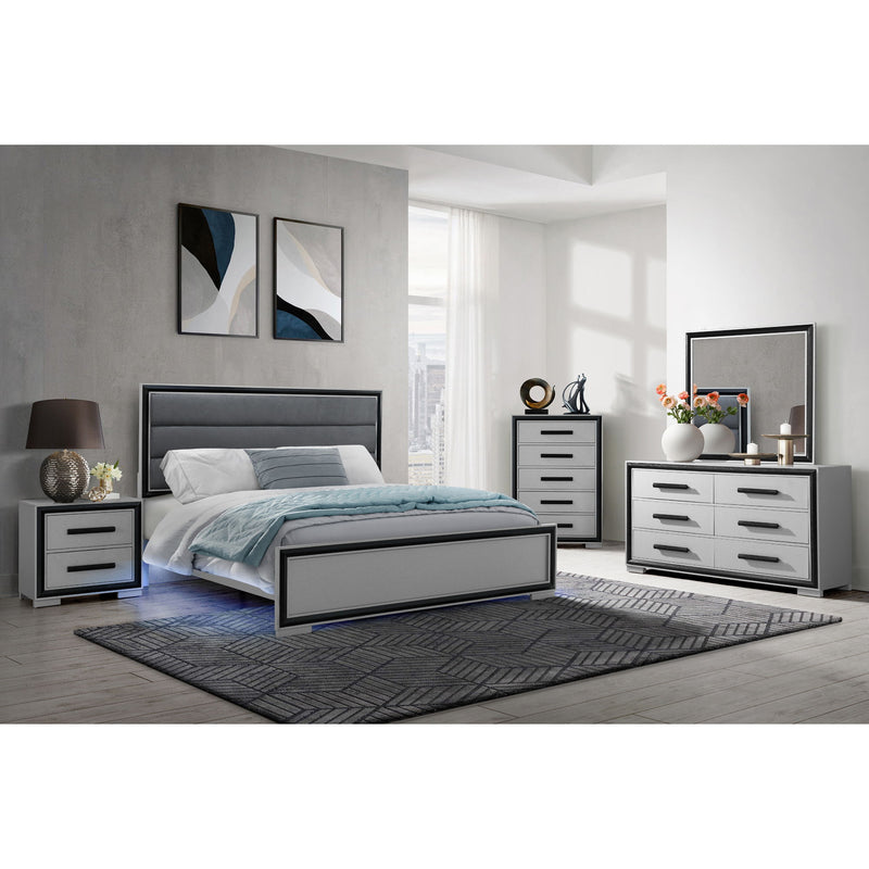 Adelaide - Mirror - Black / Gray