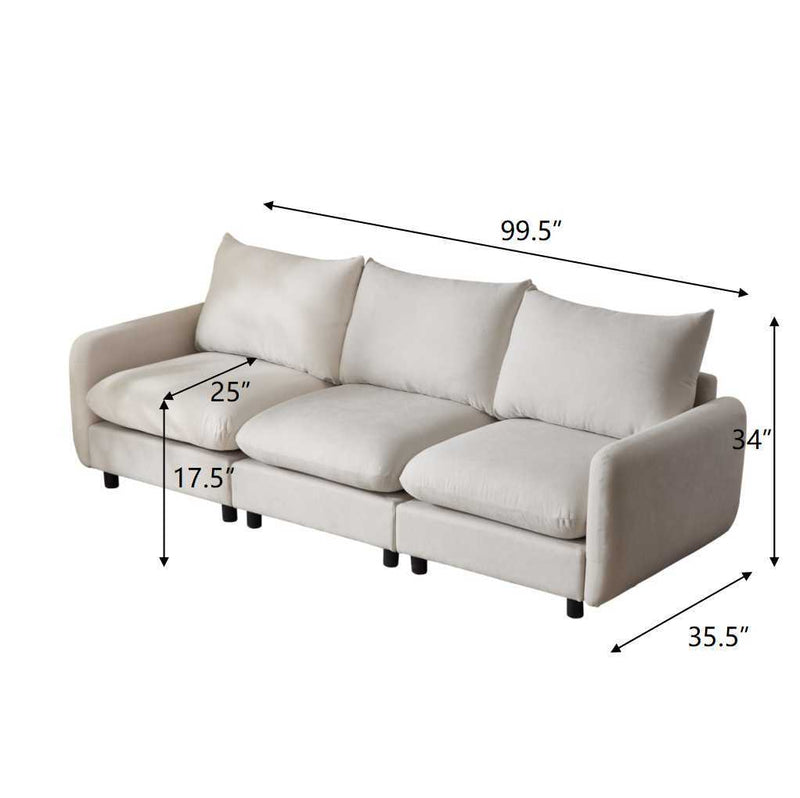 Modular Free Combination Sectional Sofa Couch
