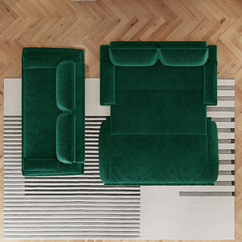 Queen Pull Out 3 In 1 Convertible Sleeper Sofa, Multi-Functional