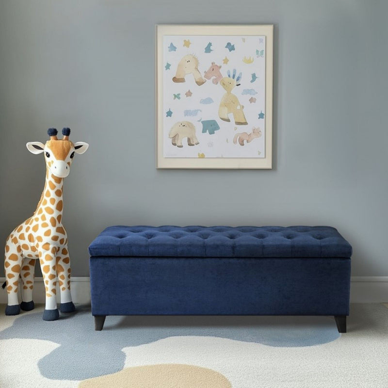 Shandra - Tufted Top Soft Close Storage Bench