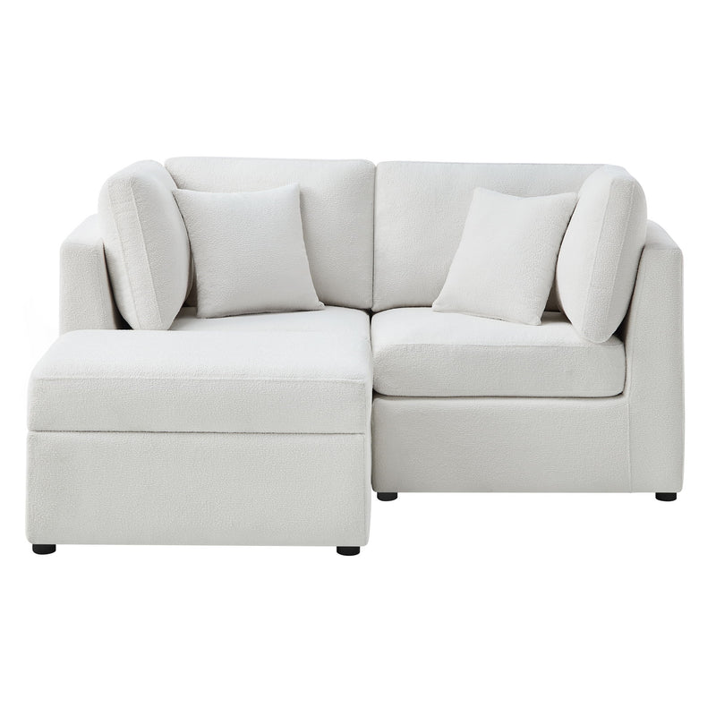 Chauncy - Sectional With Storage Ottoman