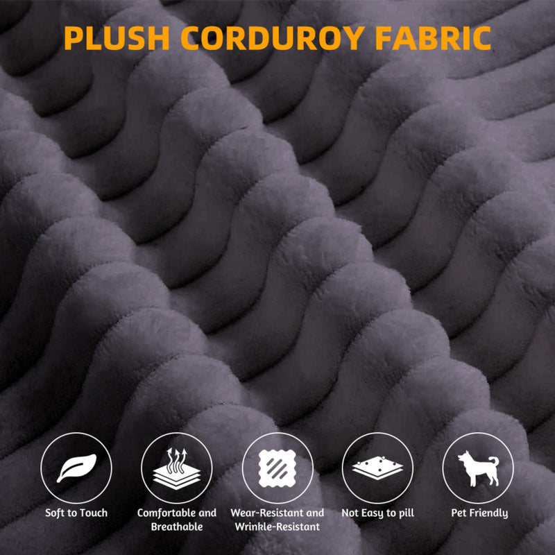 Convertible Floor Sofa Bed With Multi Functional Blanket