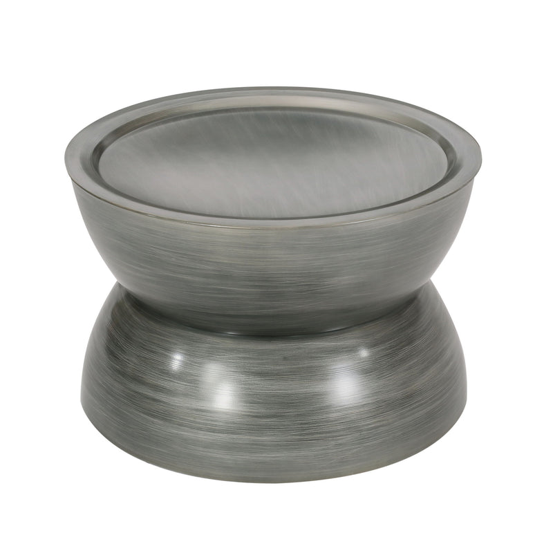 Sparling - Modern Iron Hourglass Coffee Table