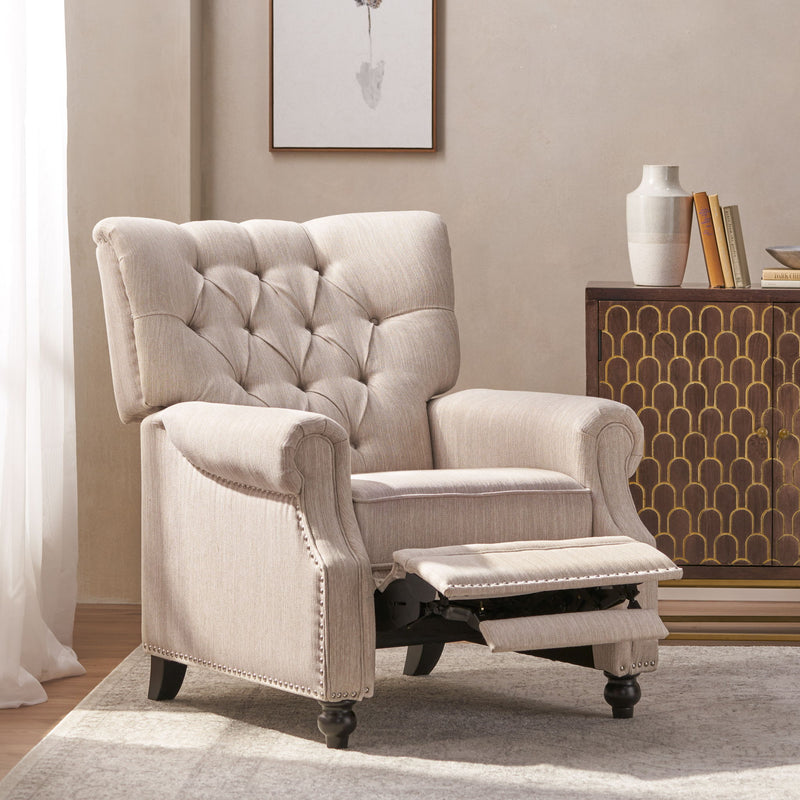 Welch - Contemporary Tufted Pushback Recliner