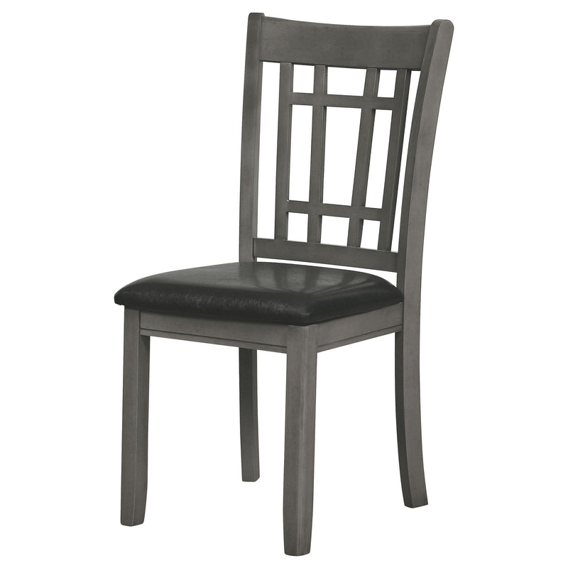 Lattice Back Side Chairs (Set of 2)