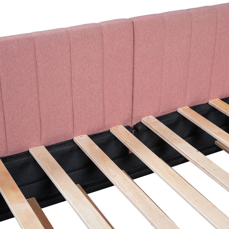 Upholstered Daybed, Sofa Bed Frame, No Box Spring Needed