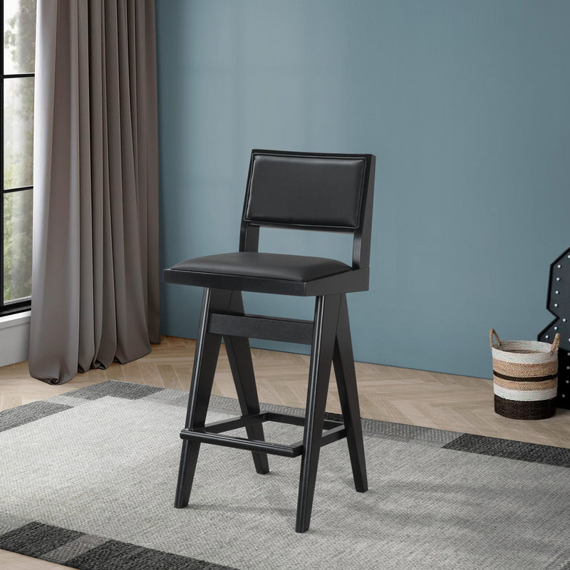 Keira - Bar Stool (Set of 2) - Black